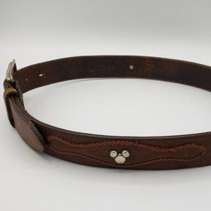 Disney Leather and Metal Mickey Mouse Belt